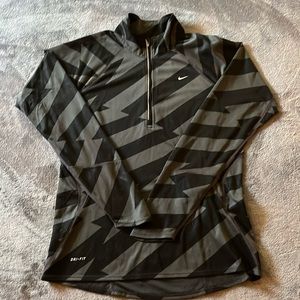 Nike Dri-Fit 3/4 zip top